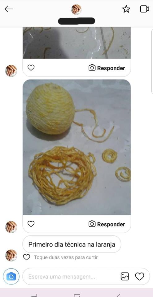 Depoimento e certificado